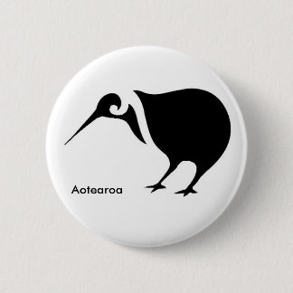 Badge Rond 5 Cm Kiwi