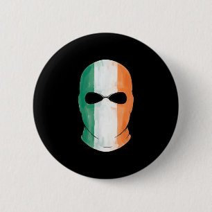 Badge Rond 5 Cm Kneecap Tricolor Balaclava