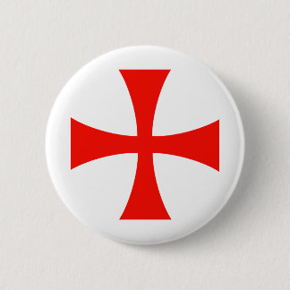 Badge Rond 5 Cm Knights_Templar_Cross