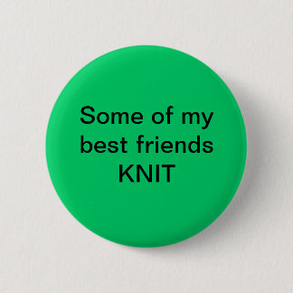 Badge Rond 5 Cm Knit de meilleurs amis