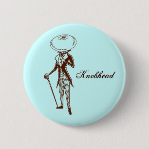 Badge Rond 5 Cm Knobhead