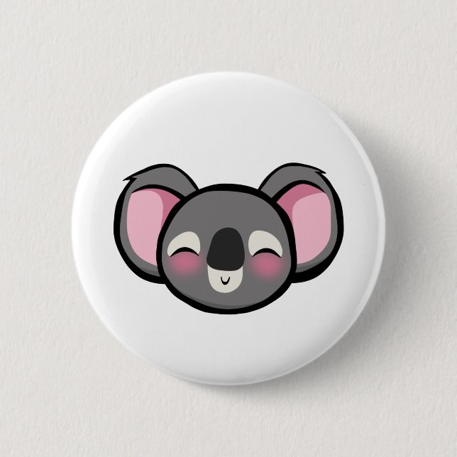 Badge Rond 5 Cm Koala (Devant)