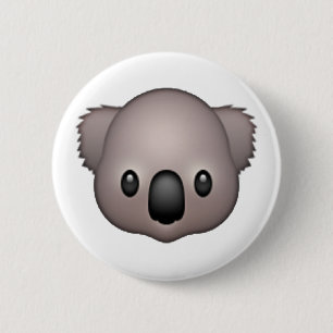 Badge Rond 5 Cm Koala - Emoji