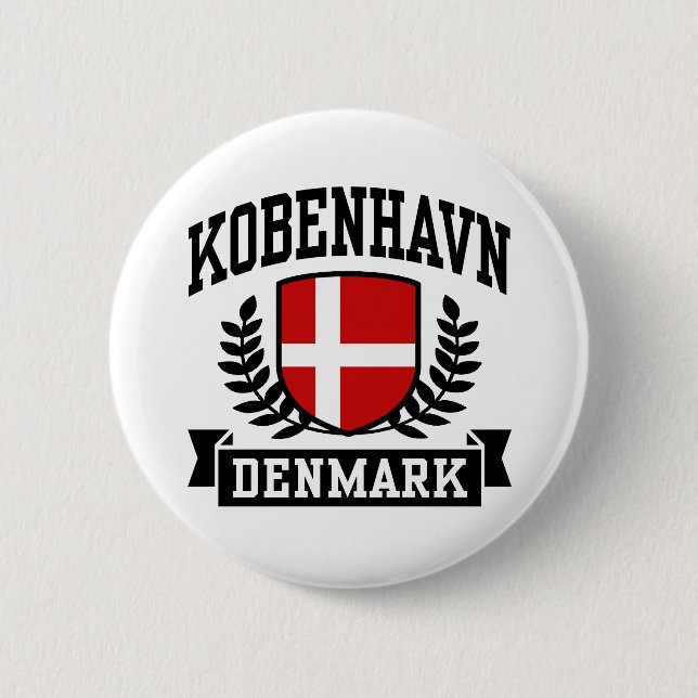 Badge Rond 5 Cm Kobenhavn (Devant)