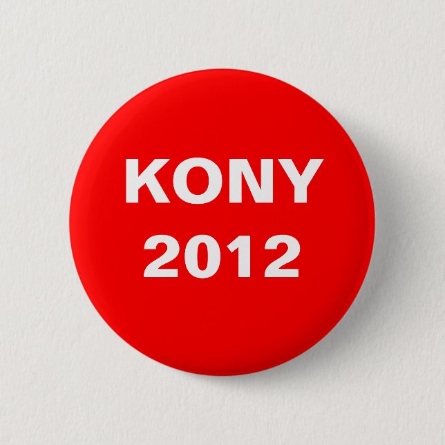 Badge Rond 5 Cm Kony 2012 (Devant)