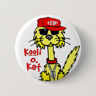 Badge Rond 5 Cm Kooli O. Kat - bouton