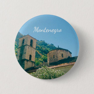 Badge Rond 5 Cm Kotor, Monténégro - Souvenir de voyage