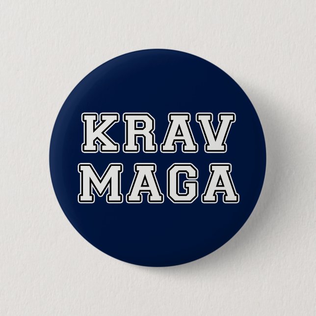 Badge Rond 5 Cm Krav Maga (Devant)