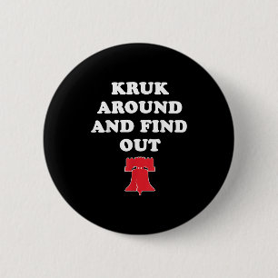 Badge Rond 5 Cm Kruk Autour Et Découvrez