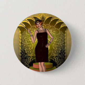 Badge Rond 5 Cm KRW mettant sur l'aileron de Ritz Deco II