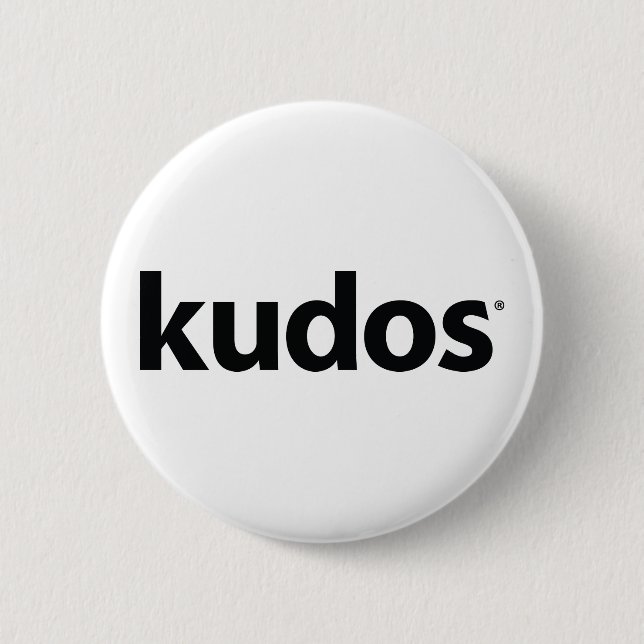 Badge Rond 5 Cm Kudos® (Devant)