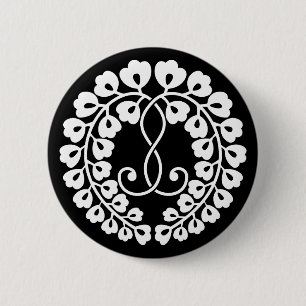 Badge Rond 5 Cm Kujo wisteria