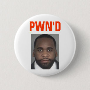 Badge Rond 5 Cm Kwame Kilpatrick : PWN'D