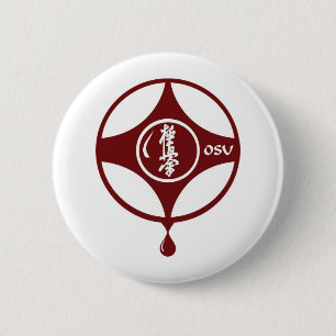 Badge Rond 5 Cm Kyokushin KANKU