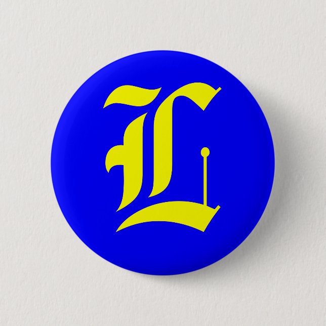 BADGE ROND 5 CM L - ANCIEN ANGLAIS (Devant)
