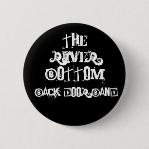 Badge Rond 5 Cm La bande de porte arrière du fond de rivière