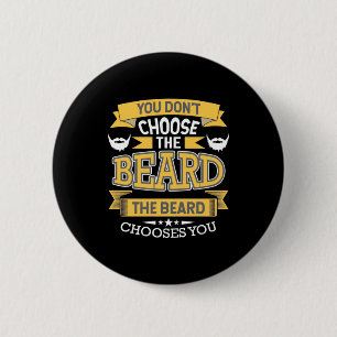 Badge Rond 5 Cm La Barbe Vous Choisit