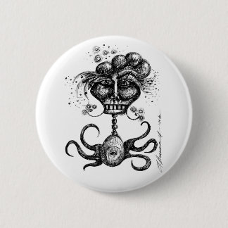 Badge Rond 5 Cm La barre originale Harpie - bouton