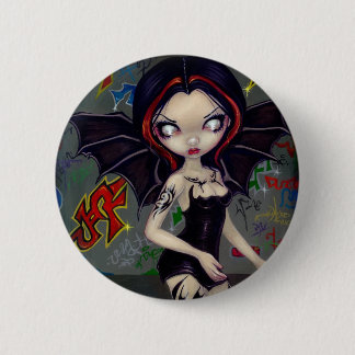 Badge Rond 5 Cm La "batte tatoue" le bouton