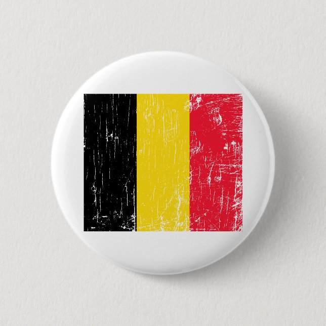 Badge Rond 5 Cm La Belgique vintage (Devant)