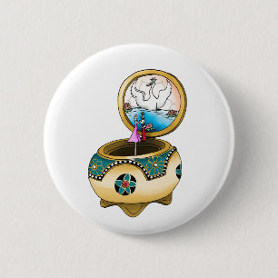 Badge Rond 5 Cm La boîte à musique