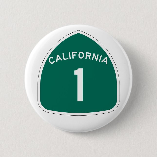Badge Rond 5 Cm La Californie 1 (Devant)