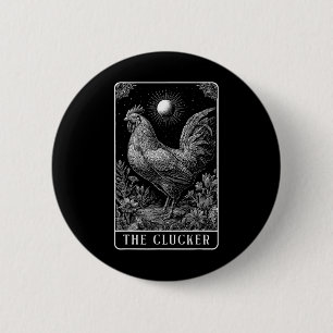 Badge Rond 5 Cm La carte de tarot de l'agriculteur de la ferme de