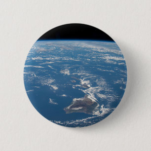 Badge Rond 5 Cm La chaîne de l'île d'Hawaï