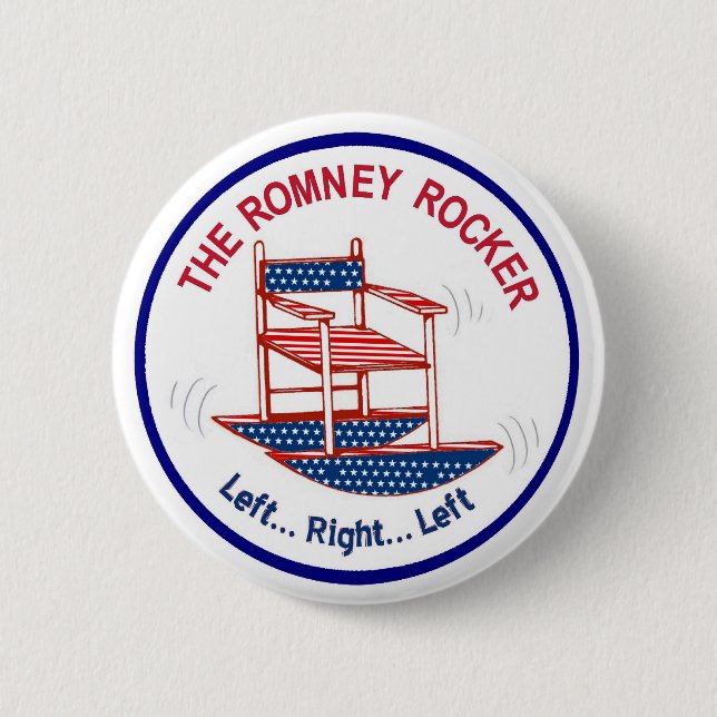 Badge Rond 5 Cm La chaise de basculage de Romney (Devant)