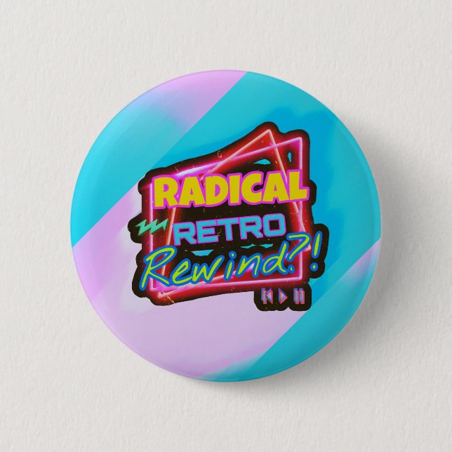 Badge Rond 5 Cm La chemise radicale du logo (Devant)
