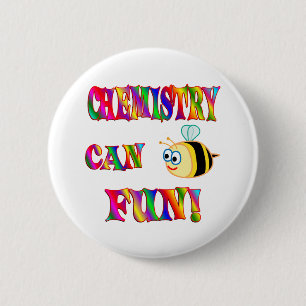 Badge Rond 5 Cm La chimie est amusement