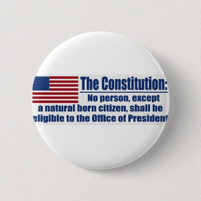Badge Rond 5 Cm La constitution indique…. (Devant)