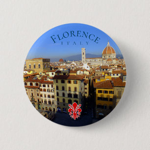 Badge Rond 5 Cm La coupole de Florence