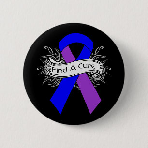Badge Rond 5 Cm La course pédiatrique trouvent un ruban de
