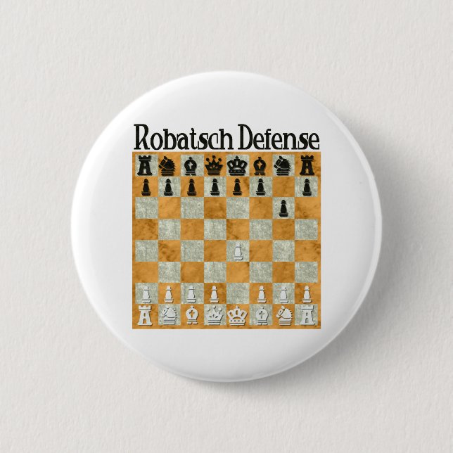 Badge Rond 5 Cm La défense de Robatsch (Devant)
