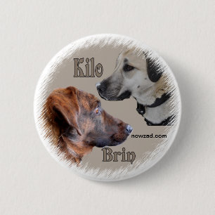 Badge Rond 5 Cm La délivrance de Nowzad poursuit Brin et insigne