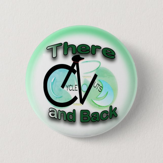 Badge Rond 5 Cm Là et bouton arrière (Devant)