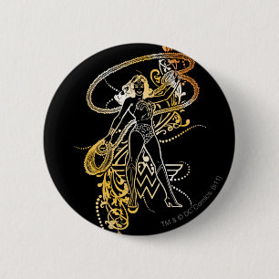 Badge Rond 5 Cm La Femme des merveilles