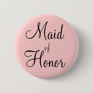 Badge Rond 5 Cm La femme d'honneur