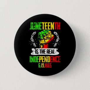 Badge Rond 5 Cm La Fierté De La Liberté, Le 19E Roi, Est La Réelle