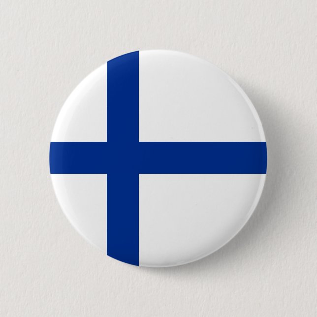 Badge Rond 5 Cm la Finlande (Devant)