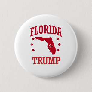 BADGE ROND 5 CM LA FLORIDE POUR DONALD TRUMP