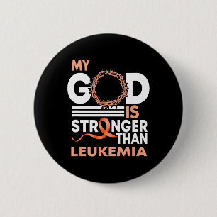Badge Rond 5 Cm La Foi Mon Dieu Est Plus Fort Que La Sensibilisati