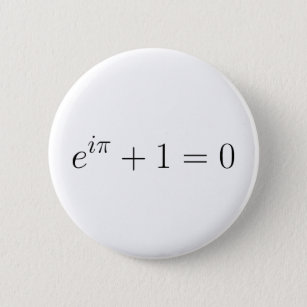 Badge Rond 5 Cm La formule d'Euler