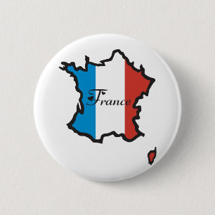Badge Rond 5 Cm La France fraîche