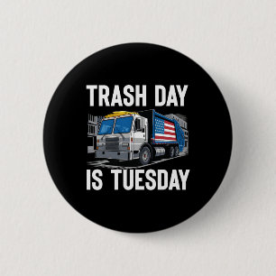 Badge Rond 5 Cm La Journée De La Trump Mardi Élection Américaine T