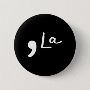 Badge Rond 5 Cm La Kamala Harris Funny Democrat Support 2020 Biden