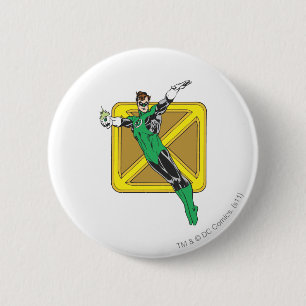 Badge Rond 5 Cm La lanterne verte tend des mains