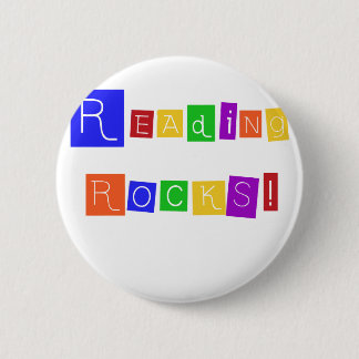 Badge Rond 5 Cm La lecture bascule des T-shirts et des cadeaux