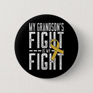 Badge Rond 5 Cm La lutte de mon petit-fils est ma lutte contre le 